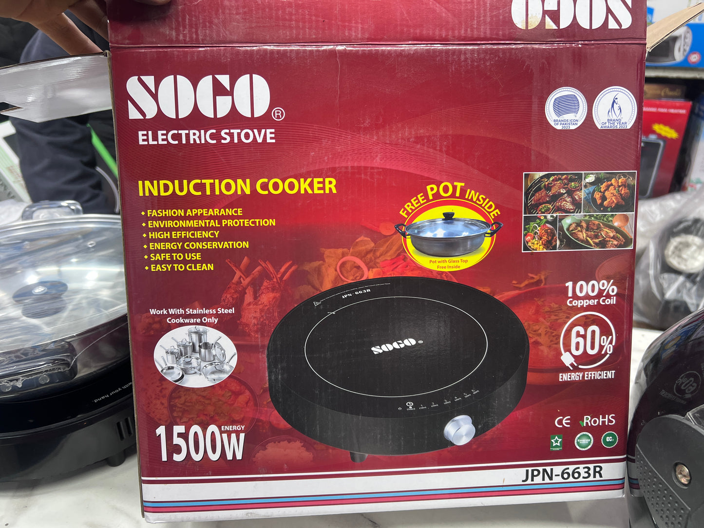 Sogo Solar Stove - Induction Stove