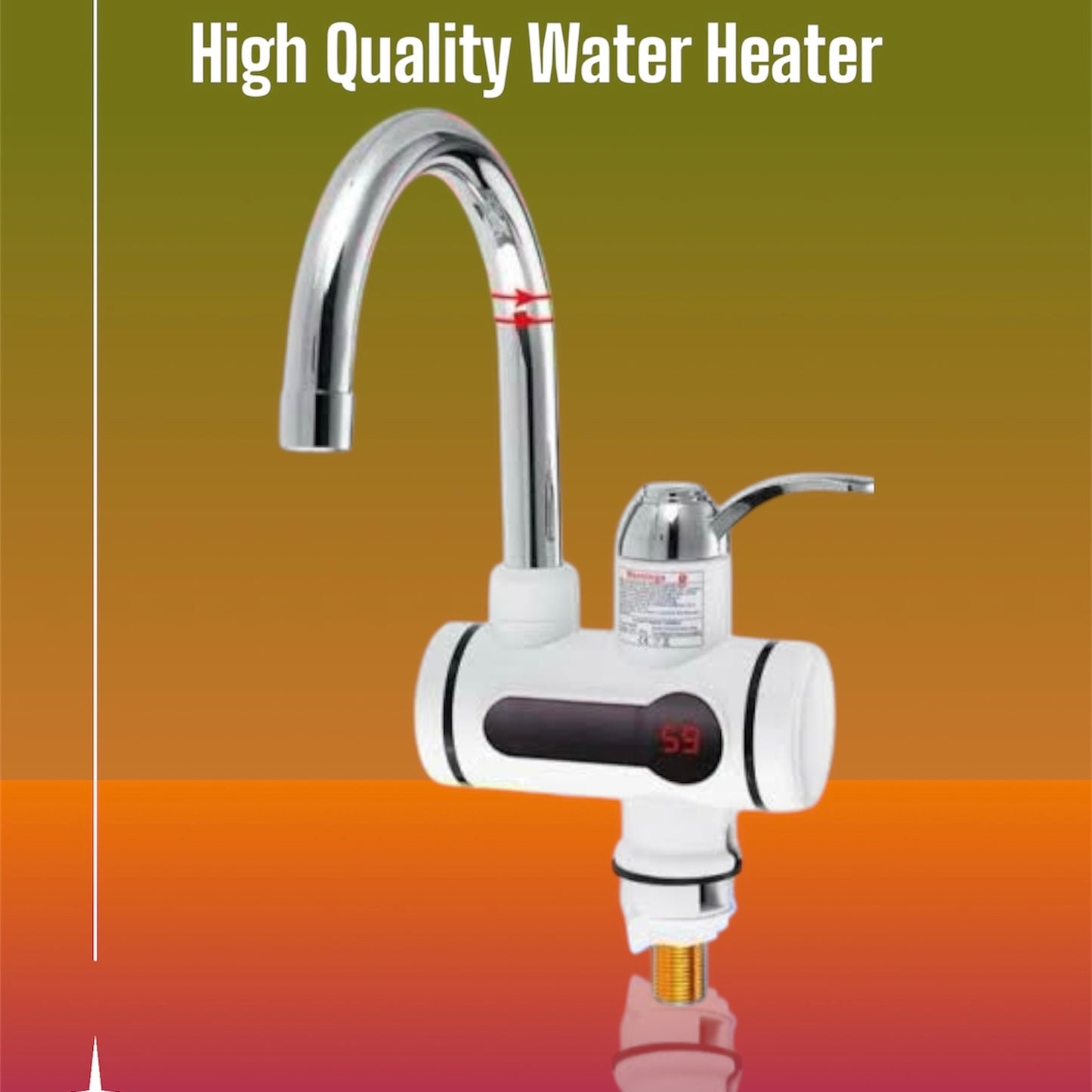 Electric Instant Geyser Water Tap - Hot Water Tap