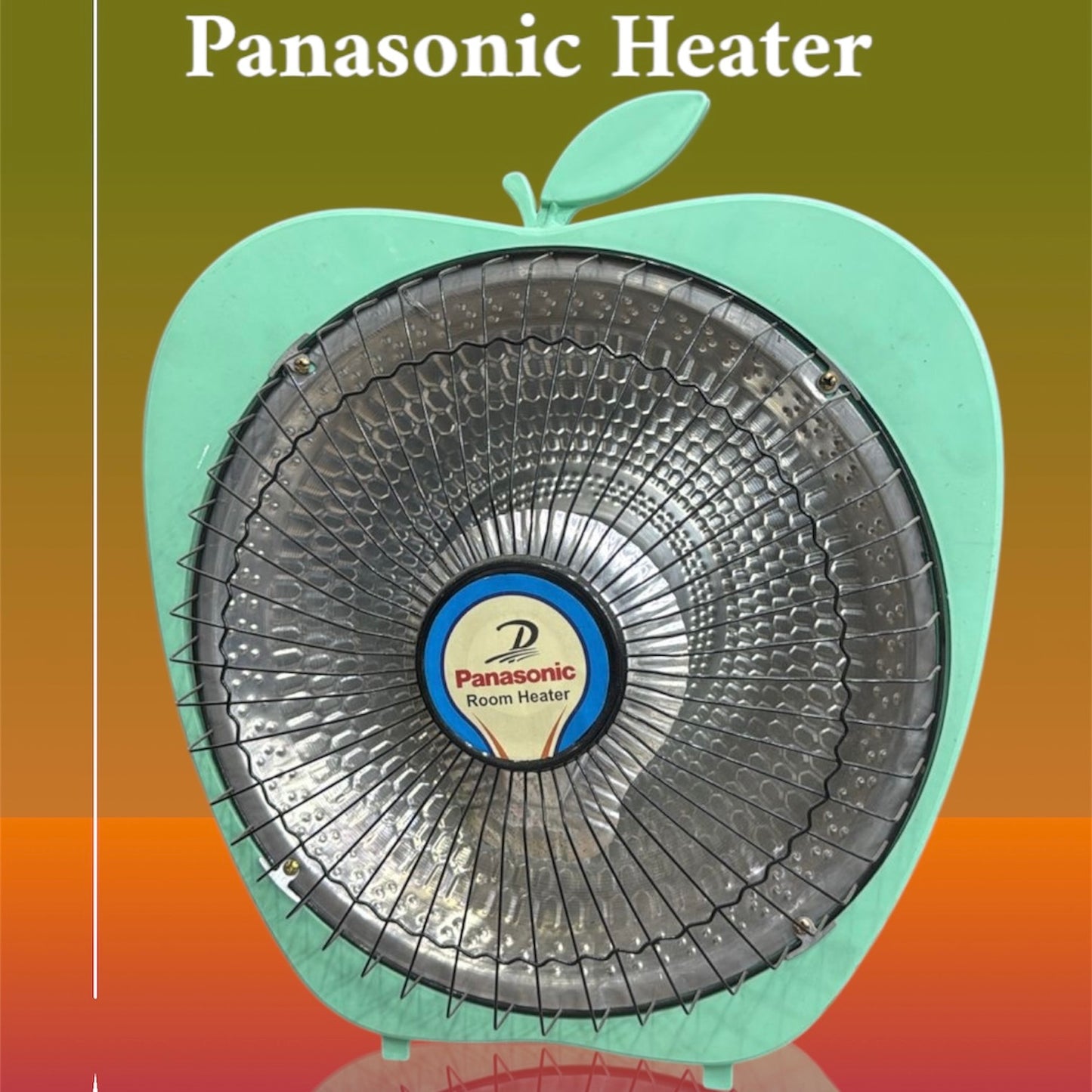 300W Heater - 600W Heater - Carbon Halogen Electric Dish Heater Room Heater Apple Shape 300/600 Watts