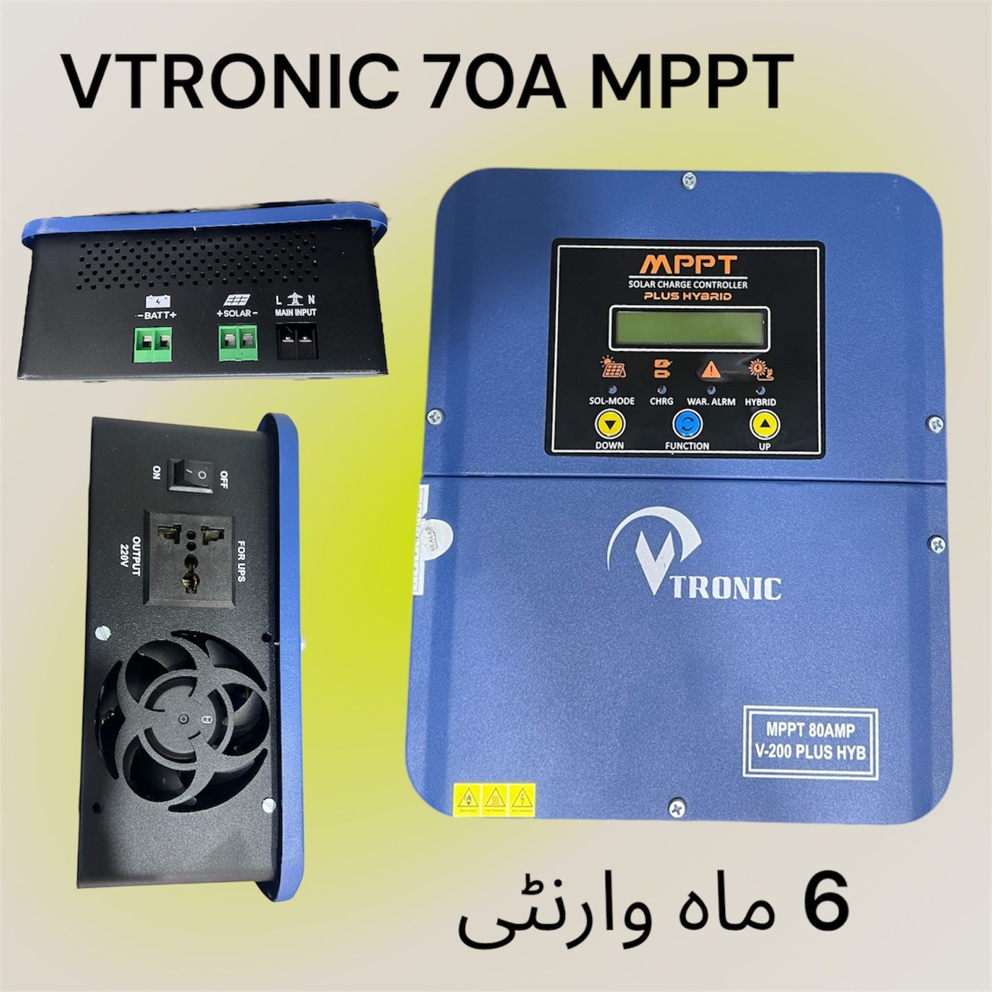 Vtronic 80A MPPT hybrid