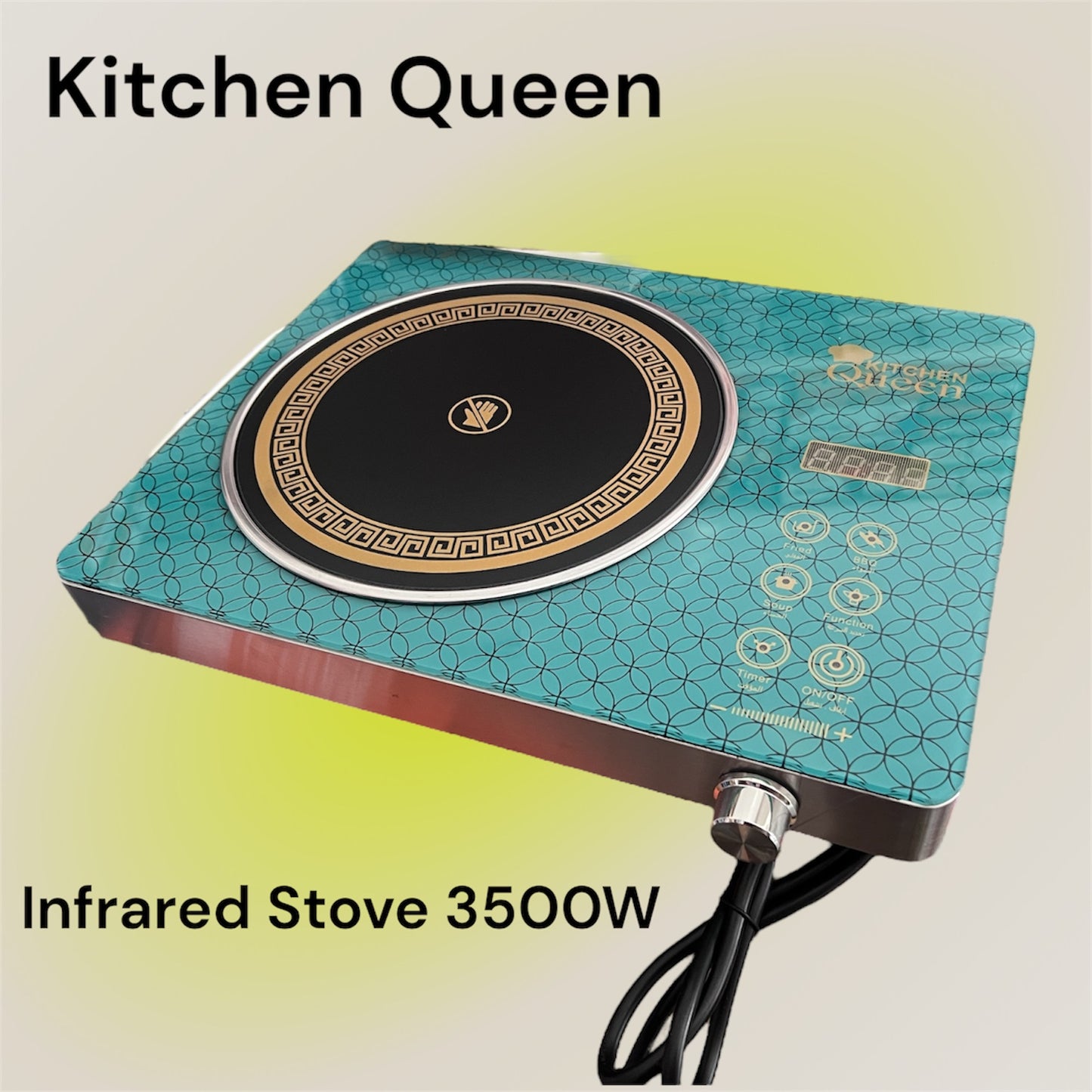 Infrared stove 3500W Kity Queen KQ-7039 - Solar Stove 3500W