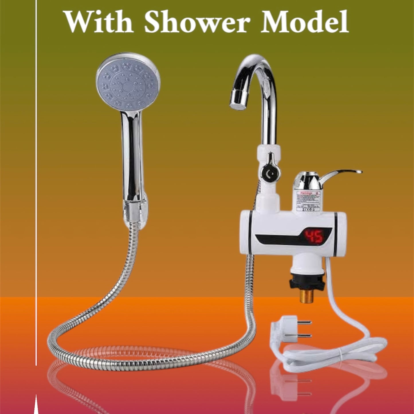 Electric Instant Geyser Water Tap - Hot Water Tap