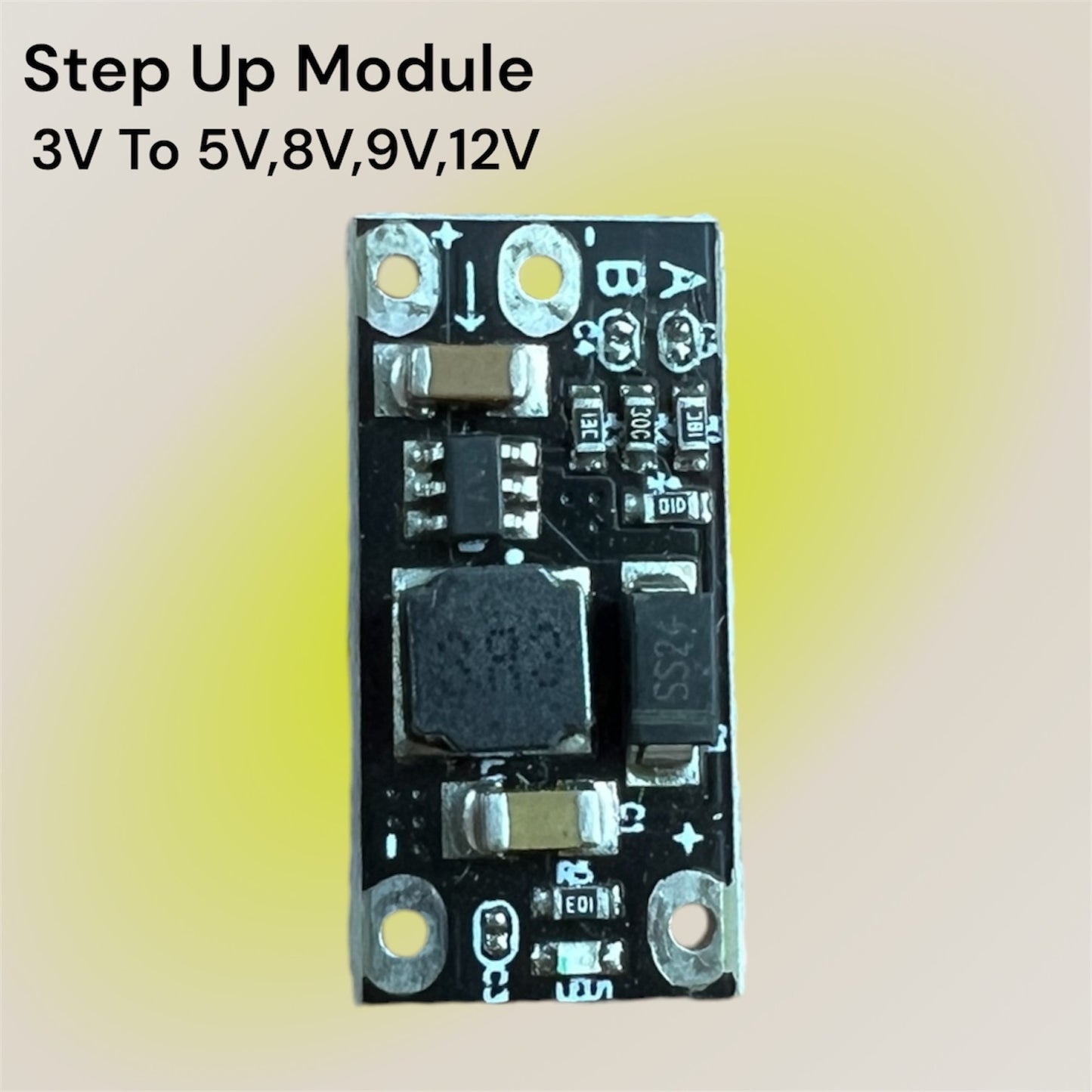Step up module 3V To 5,8,9,12V - Mini DC-DC Boost Step Up Converter Module 1.5A Can Set 5V 8V 9V 12V