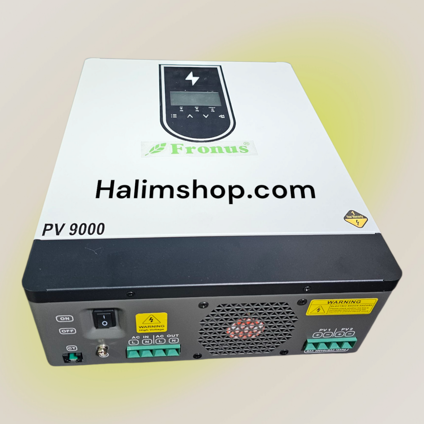Fronus pv 9000 6KV inverter with wapda shairing
