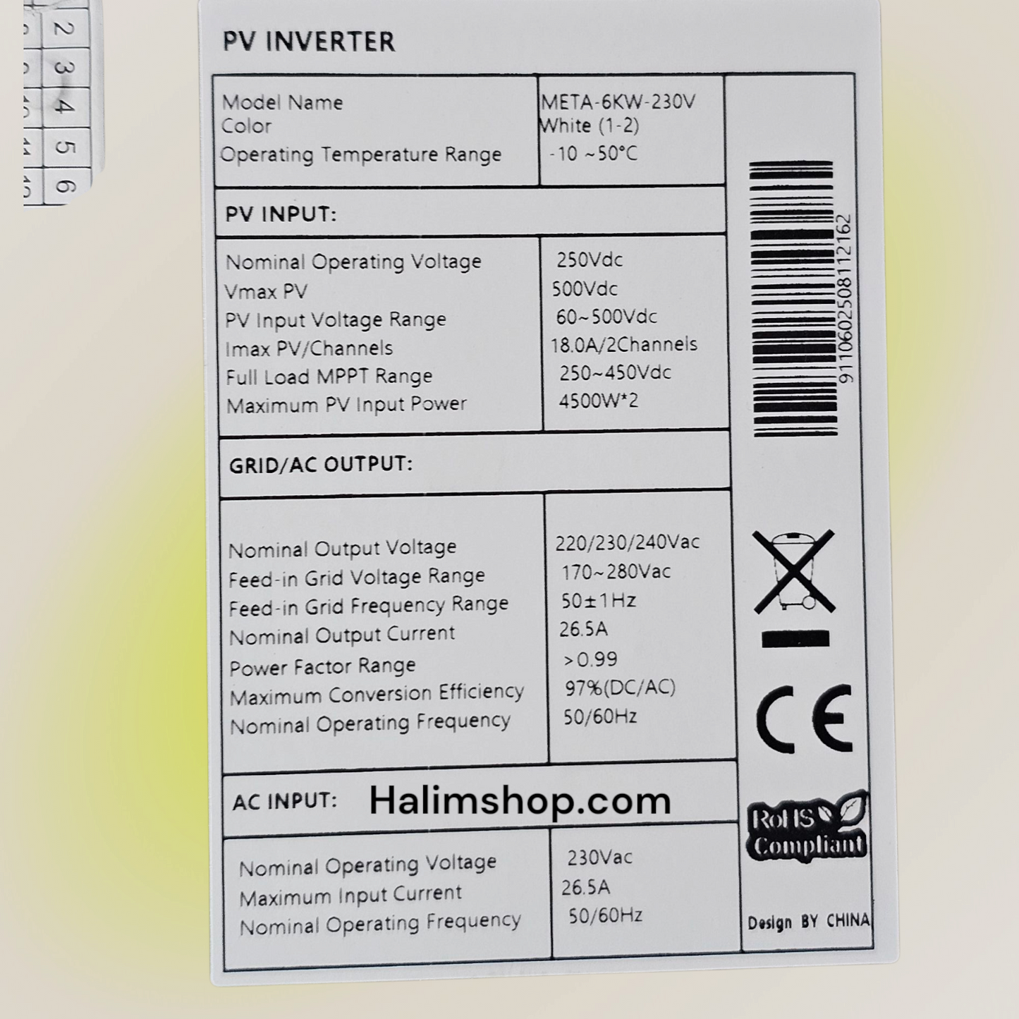 Fronus pv 9000 6KV inverter with wapda shairing