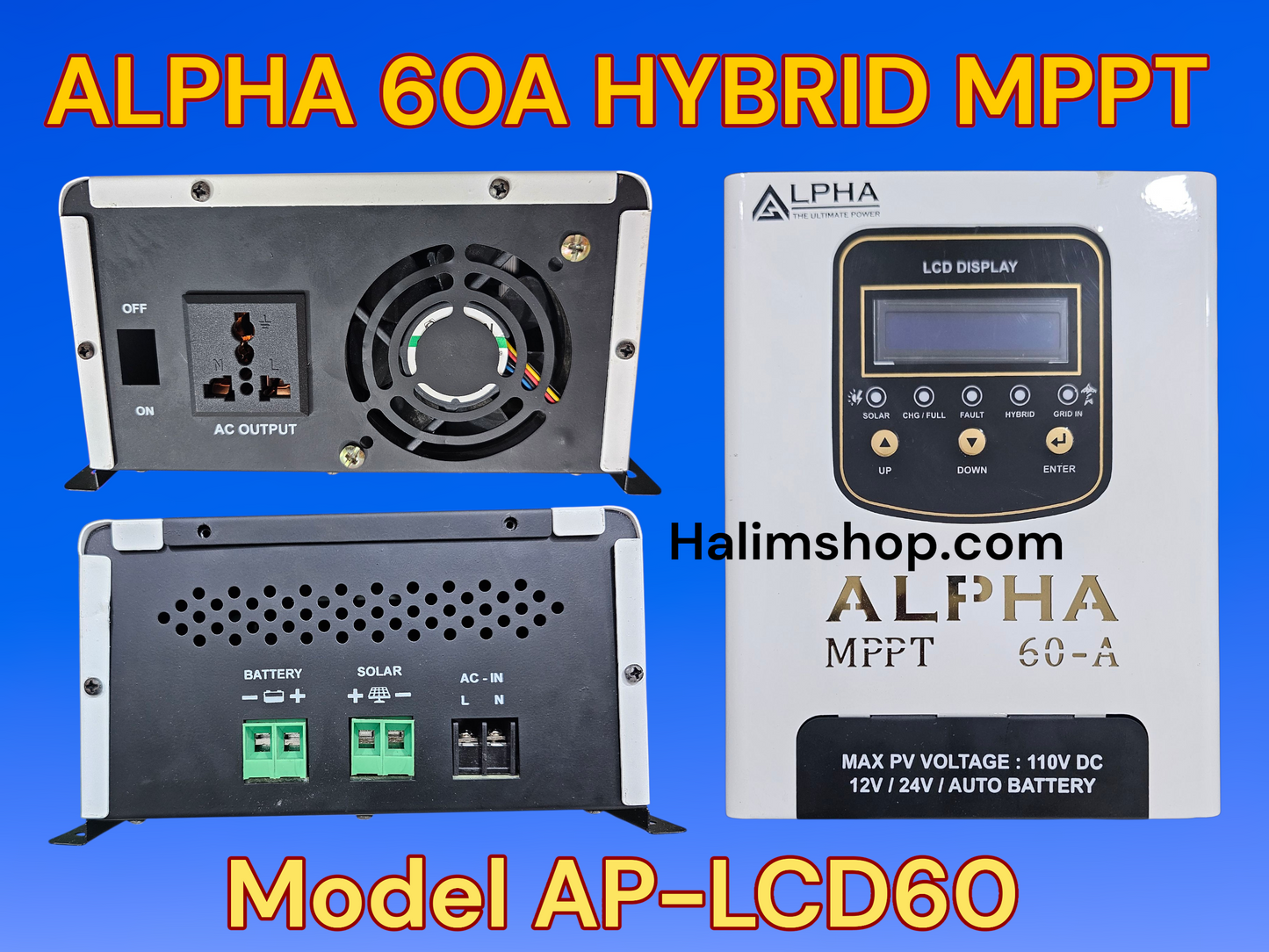 ALPHA 60A Hybrid MPPT