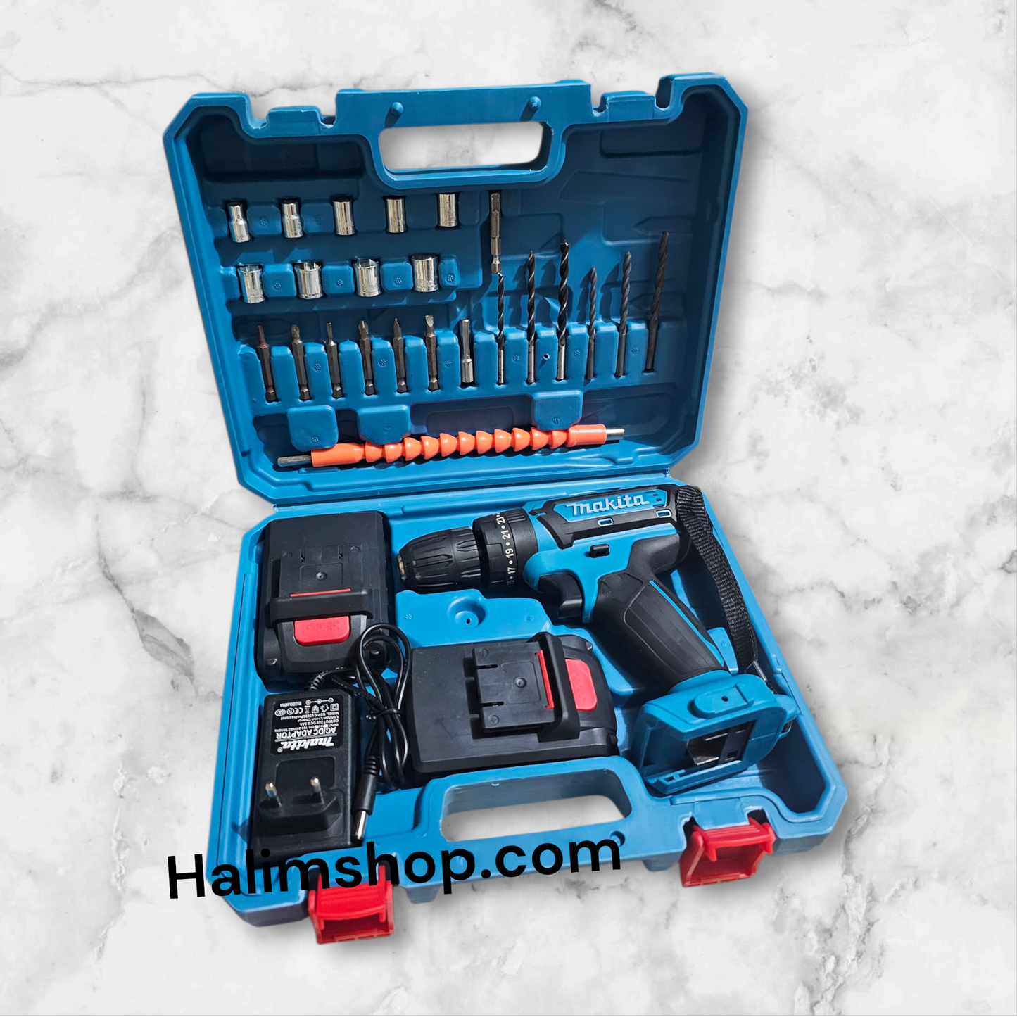 Makita 24V Cordless Hammer Drill Set