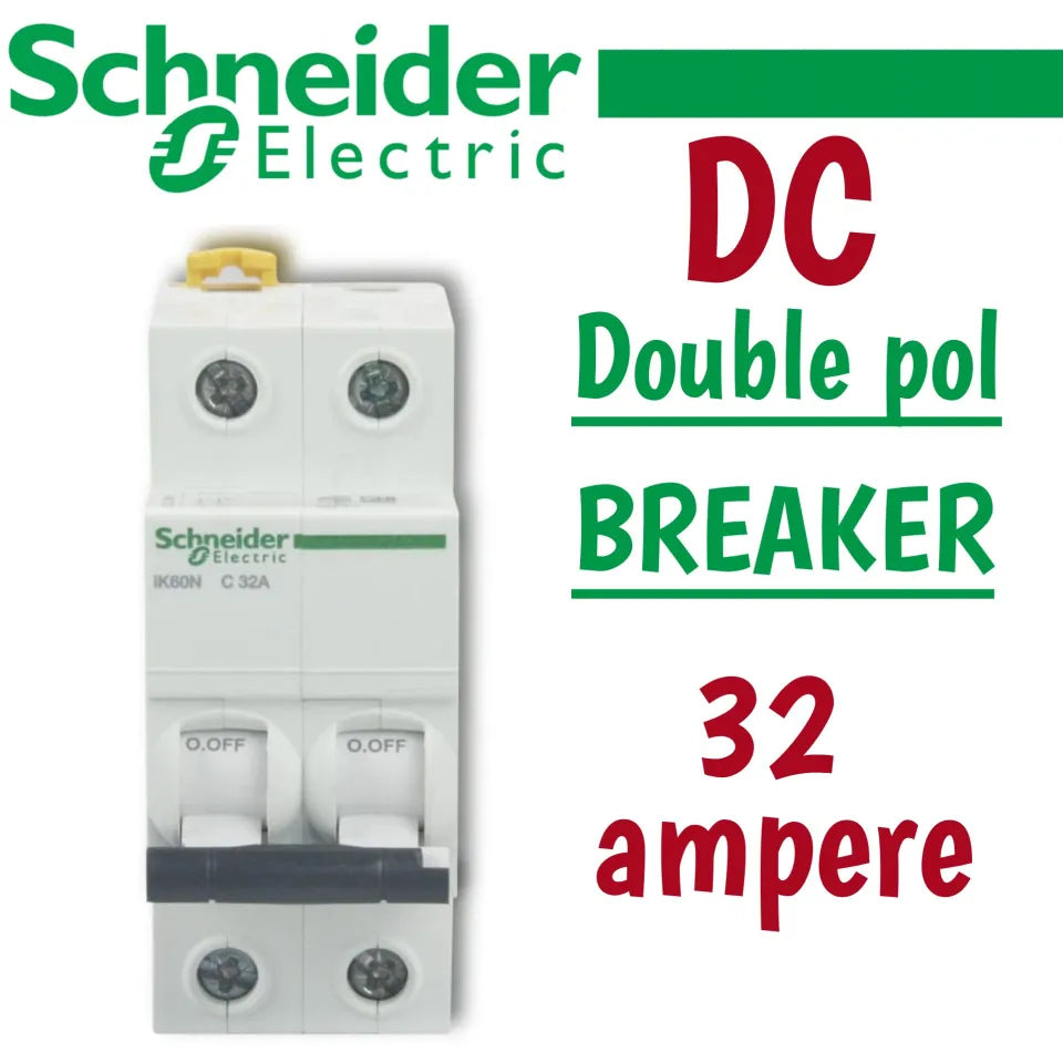 Dc 32A Breaker Schneider dc Breaker 1000V