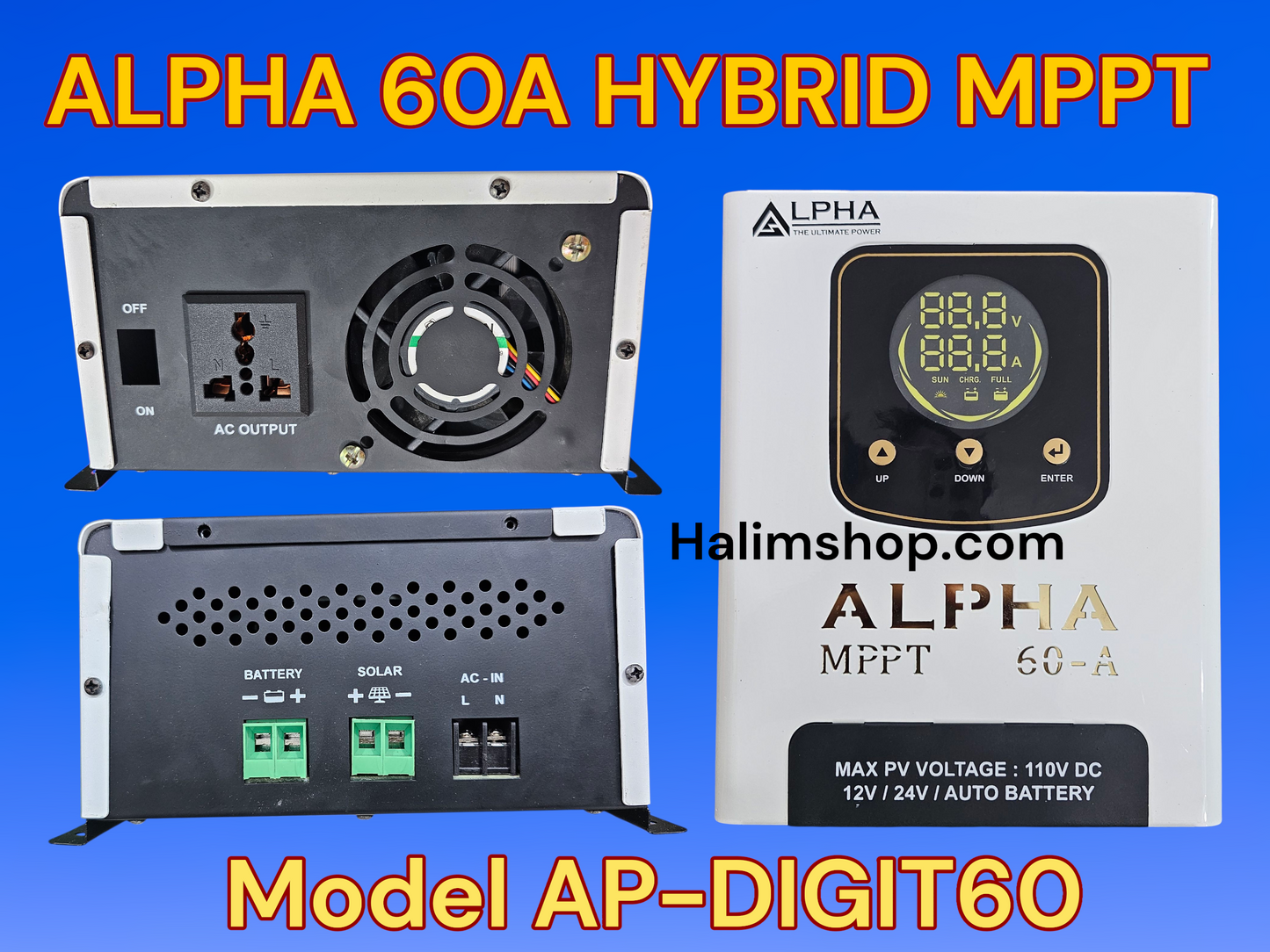ALPHA 60A Hybrid MPPT