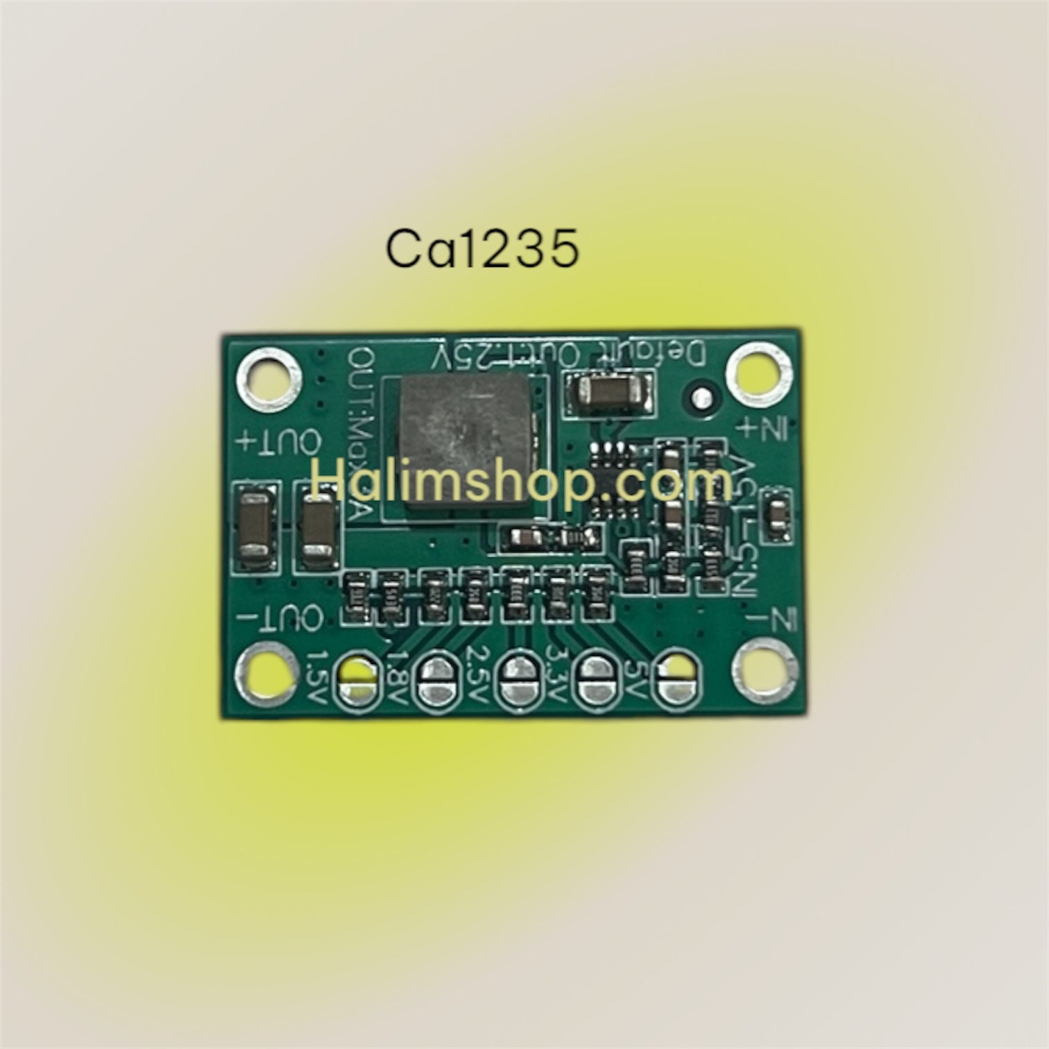 Ca1235 Ca-1235 buck converter 15V to multi voltage 3A – Halim Electronic