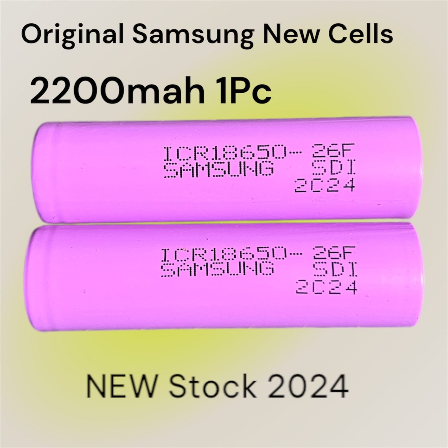 18650 New Cells 2000+ mah