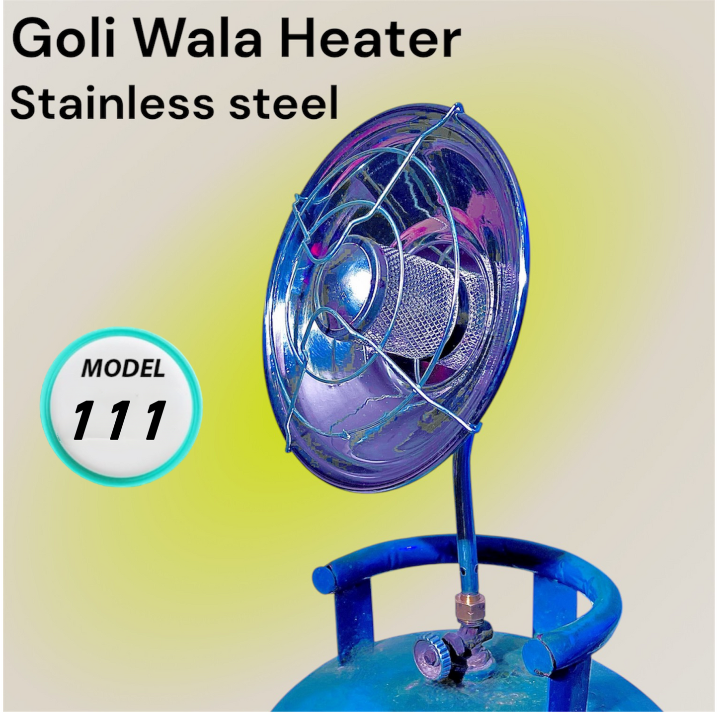 Goli Wala Heater Model-111 Stainless steel High Quality Room Heater