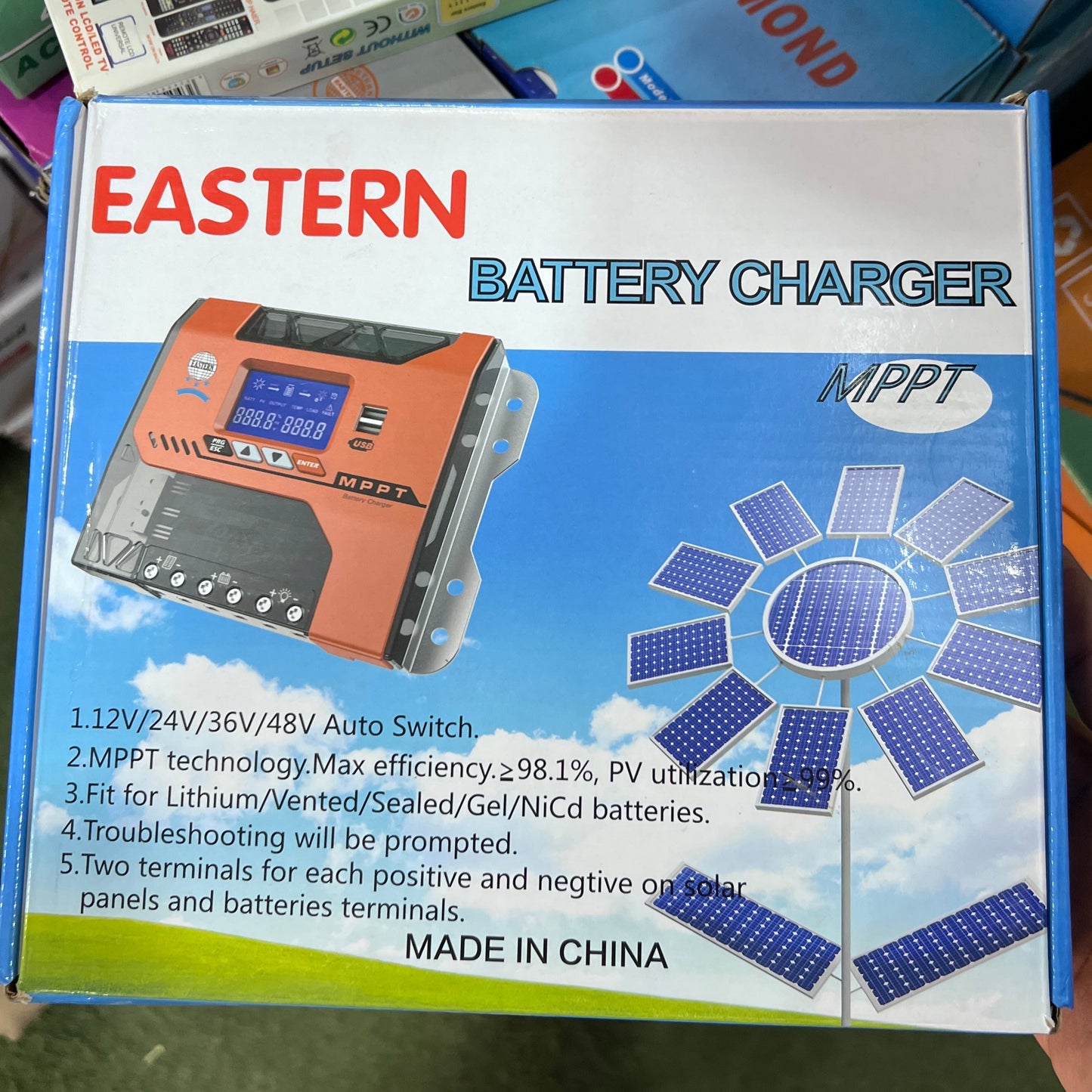 Eastern MPPT Charger 2025 | Eastern MPPT Charger 60A Model-ES60MPPT