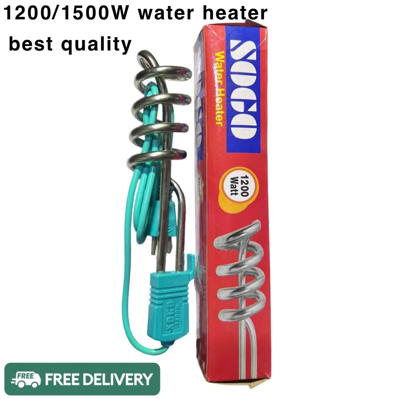 SOGO Water Heating Rod 1200W/1500W Water proof