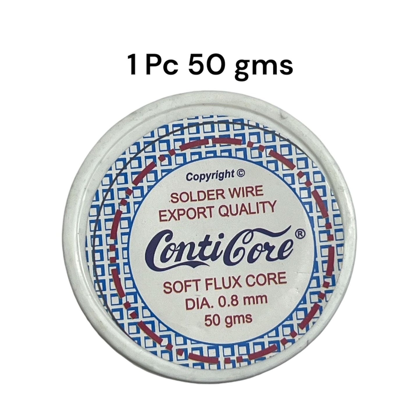 Solder Wire Soft Flux 0.8mm 50g Conticore Soldering Wire Roll