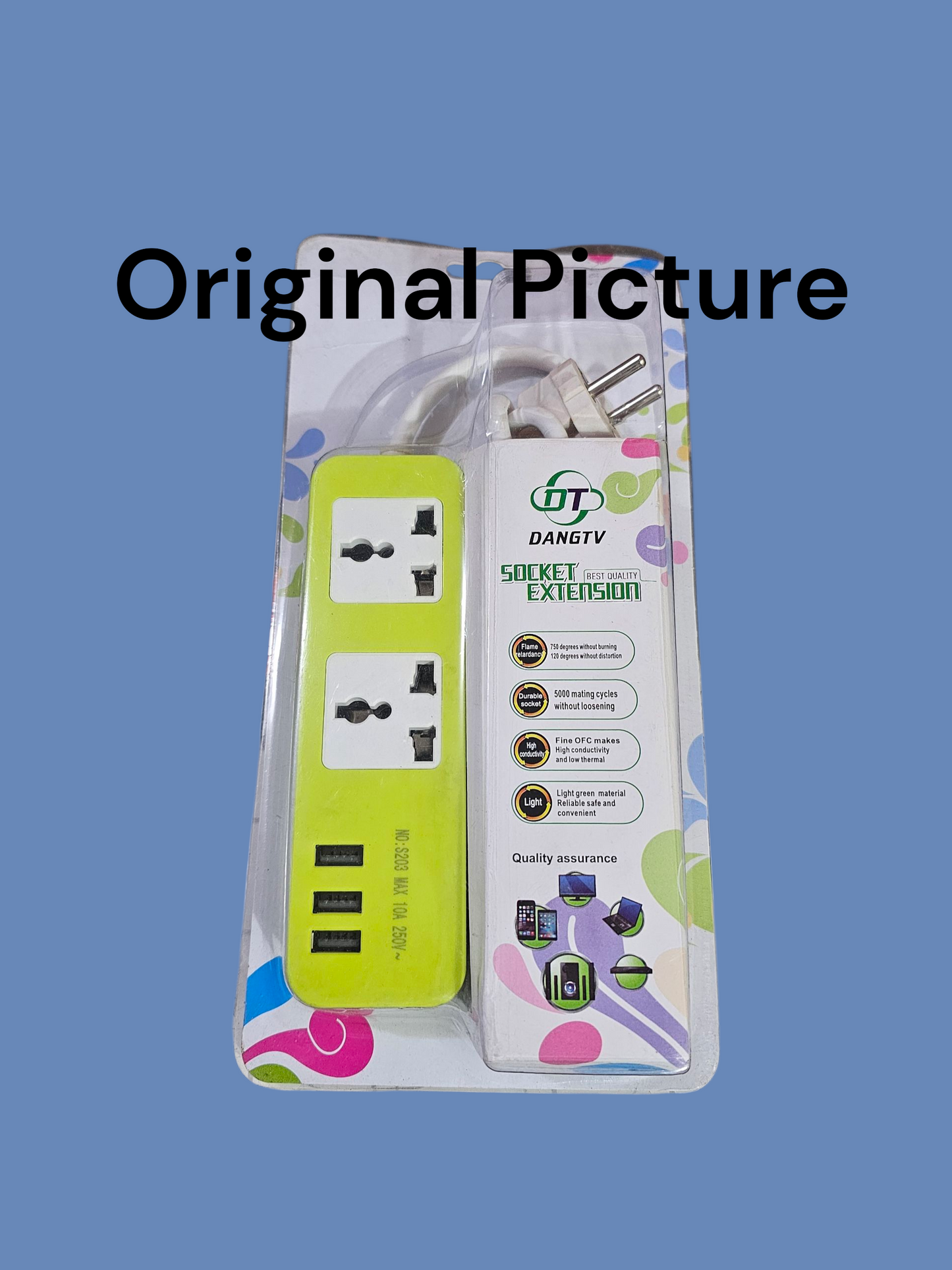 USB Power Extension Board With USB Charge Port 3×2A