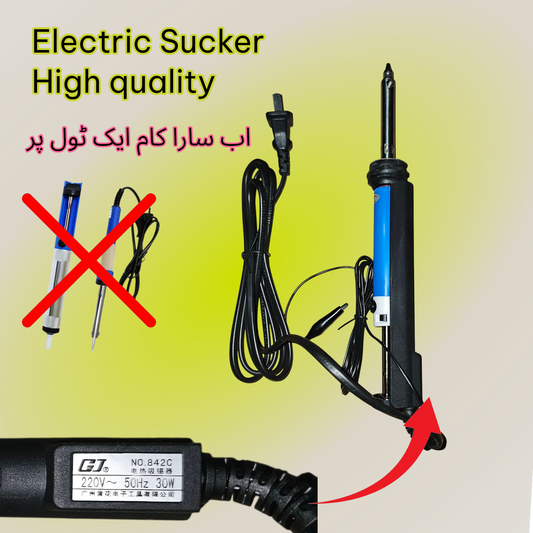 Electric Vacuum Solder Sucker Welding Desoldering Pump
