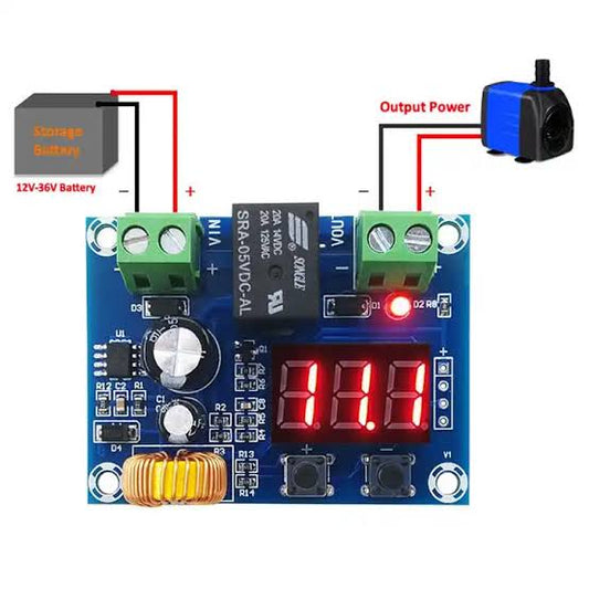 Xh-m609 Digital Low Voltage Disconnect Module,