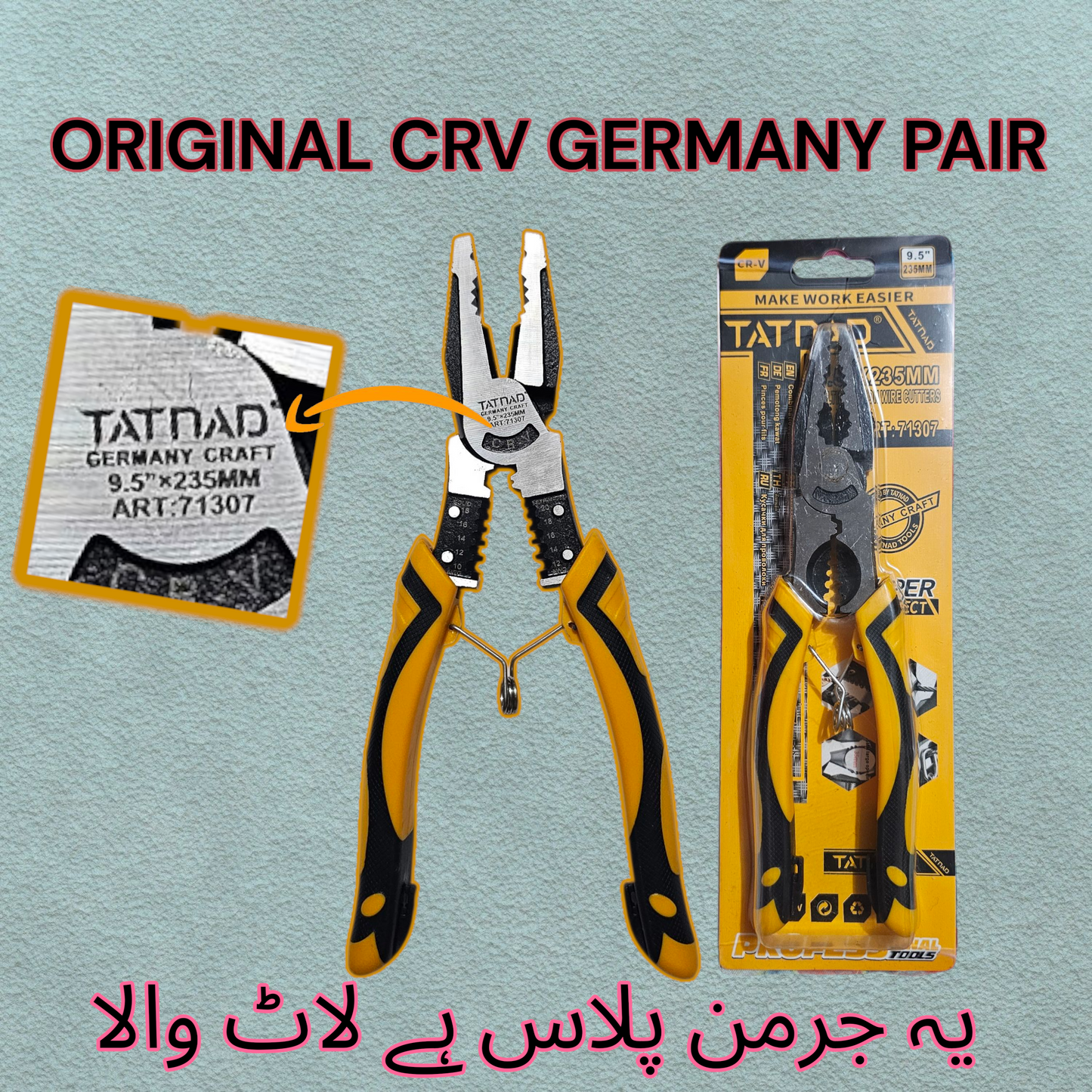 TANAD ORIGINAL CRV GERMANY PLIER - plass