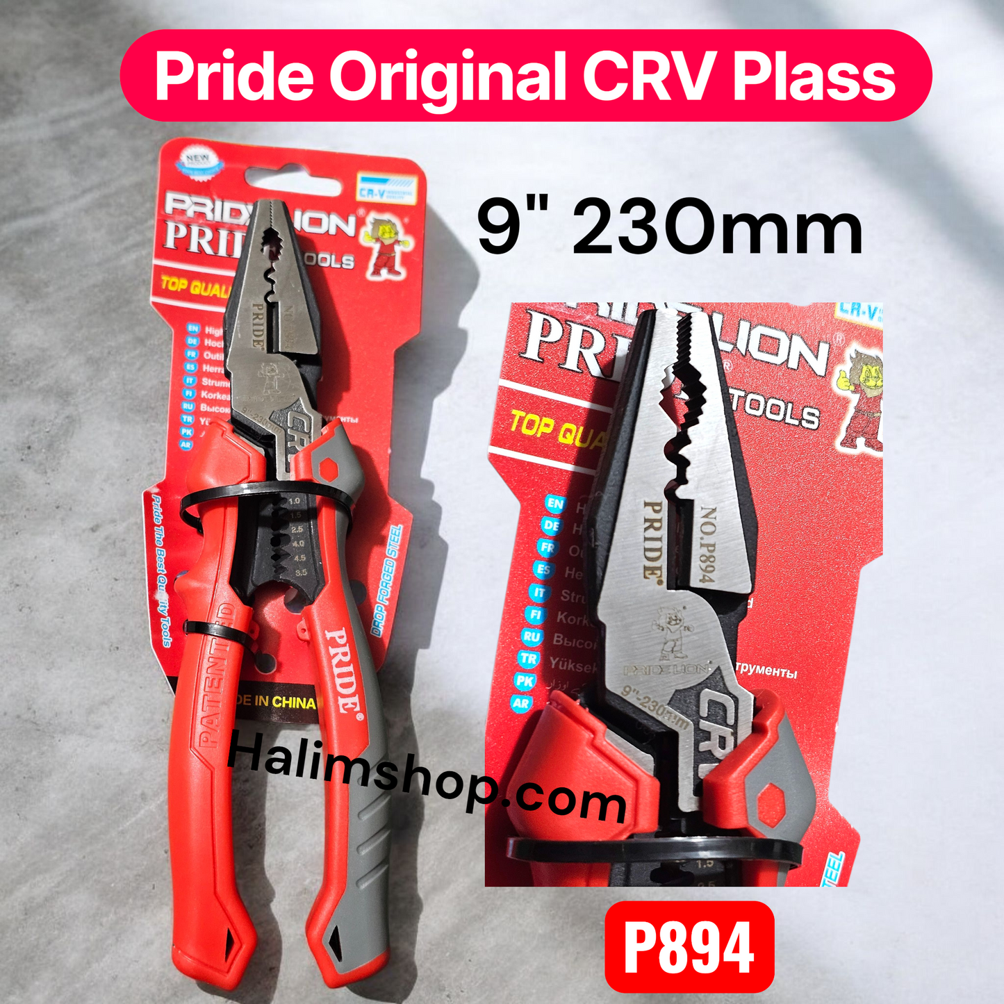 Pride Original CRV Plass P894