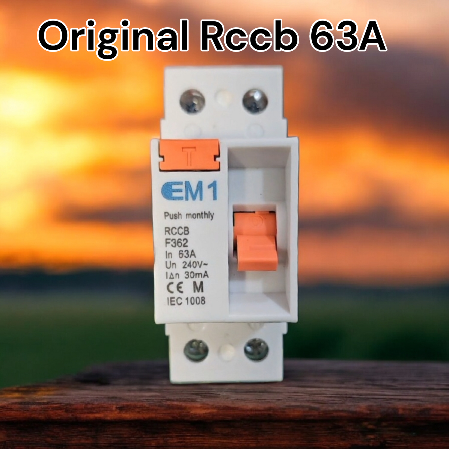 Reliable 63A RCCB Breaker - Protect your Home from Electric Shocks