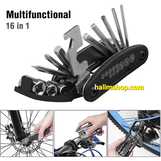 16 in 1 Tool kit for All type working - All in one Tool kit