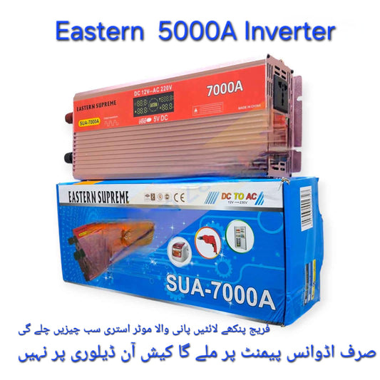 Eastern Supreme 7000W Power Inverter – 12V DC to 220V AC Converter