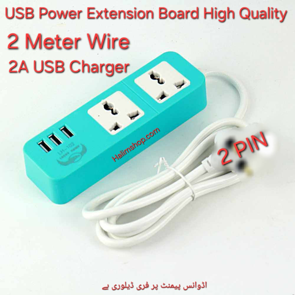 USB Power Extension Board With USB Charge Port 3×2A