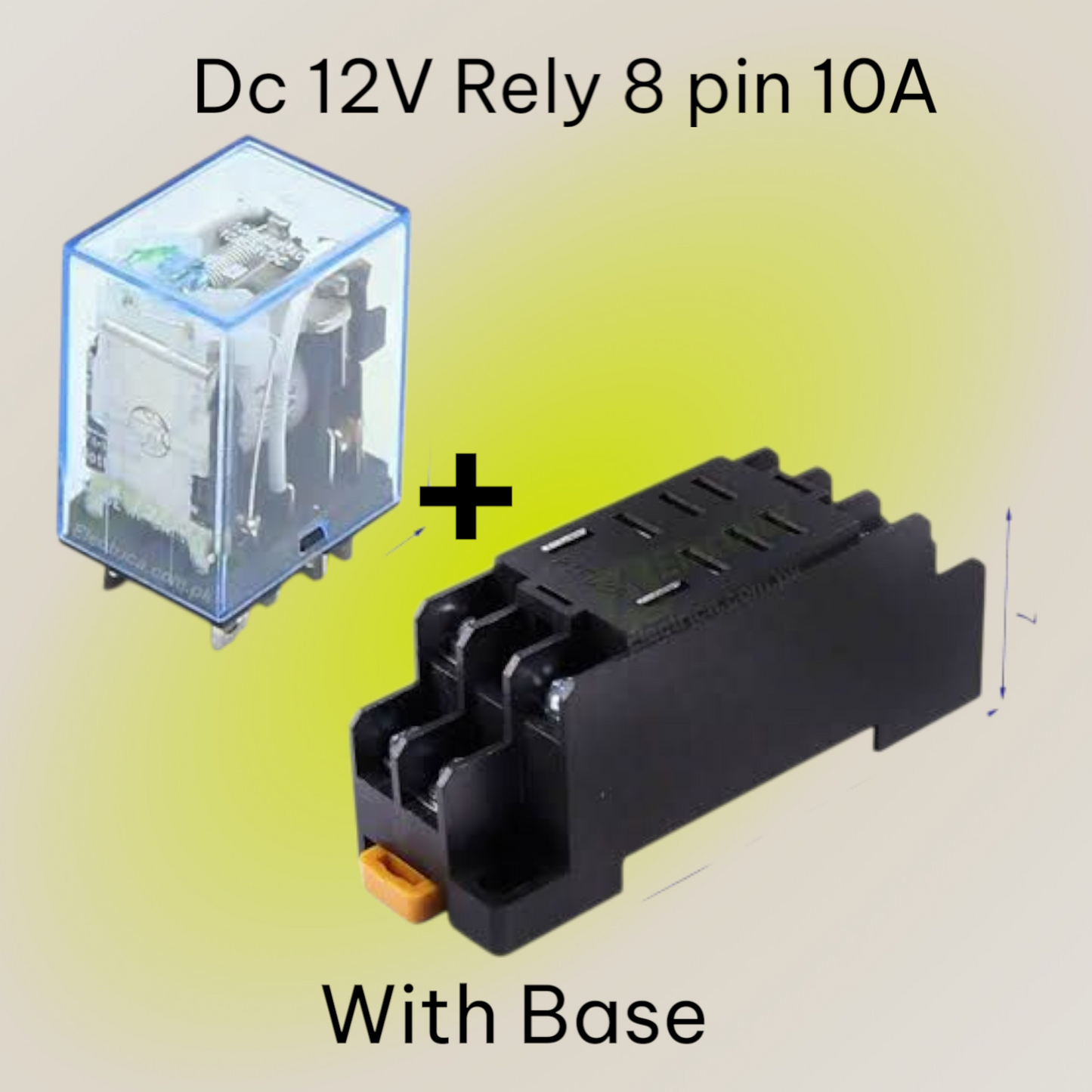 12VDC 8 Pin Relay 10A LY2N