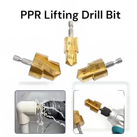 PPR Lifting Drill Bit Set Hole Opener 3 Pcs for Plumbing Works