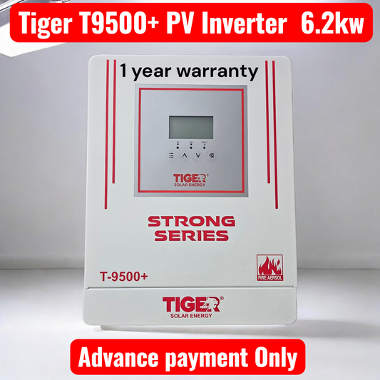 Tiger T9500+ Pv Inverter  6.2Kw