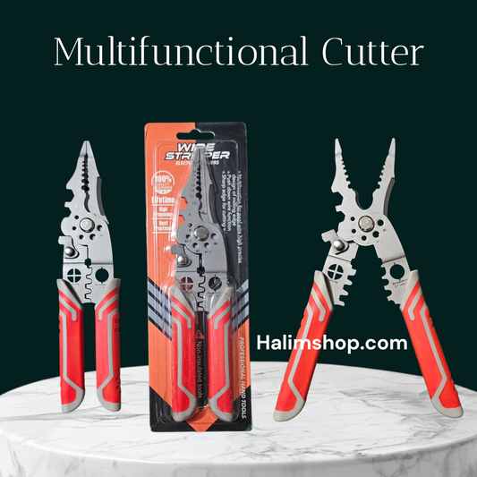 Multi-Functional 25in1 Wire Stripper, Cutter, and Crimping Plier – Tool - New Plass